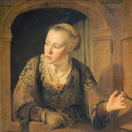 Jan Victors, Mädchen am Fenster, 1640, Musée du Louvre, Département des Peintures, Paris